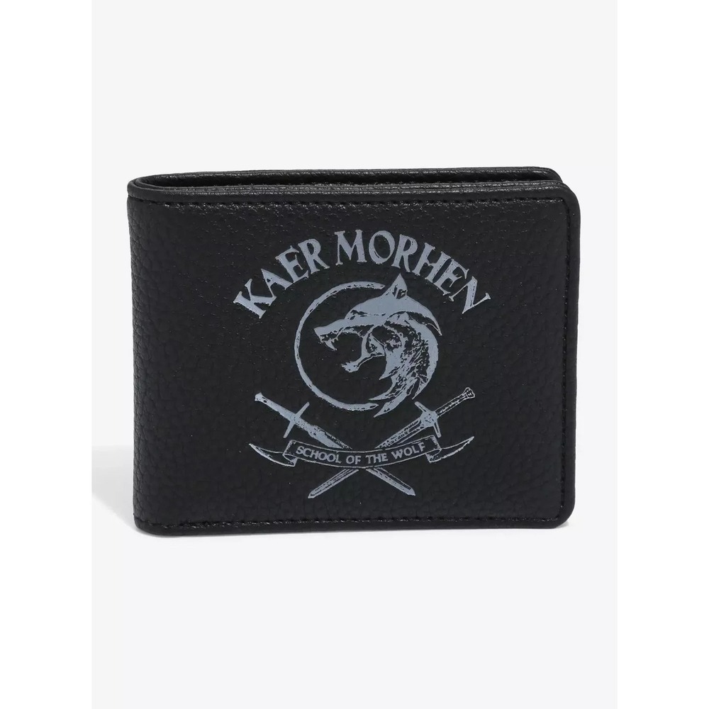 The Witcher Kaer Morhen Logo Bifold Wallet - NWT
